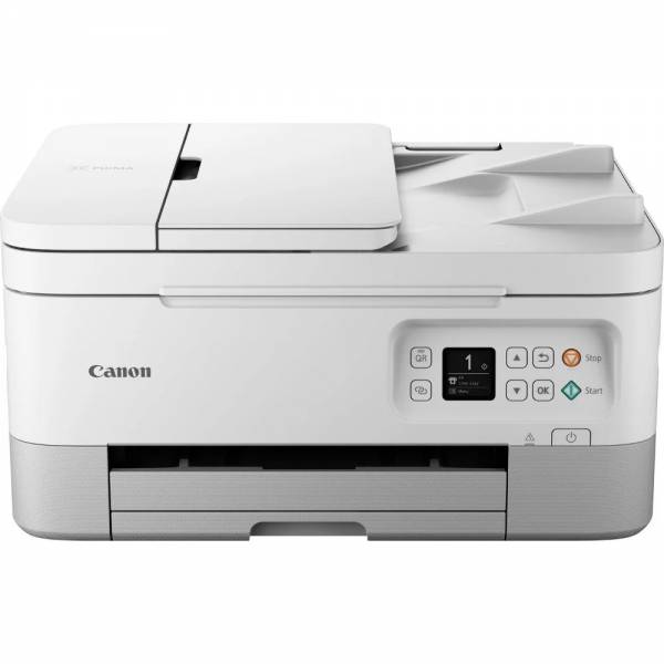 CANON PIXMA TS7451 weiß  Multifunktionsdrucker Frontansicht