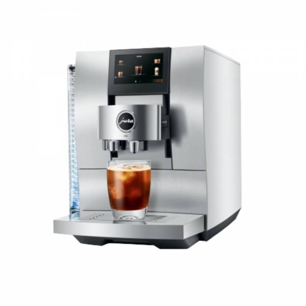 Jura Z10 Aluminium White (EA) Kaffeevollautomat Front Abgewinkelt Links
