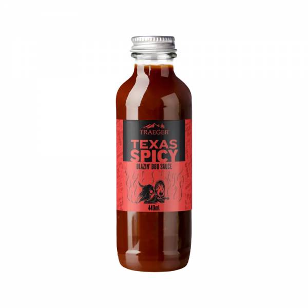 Traeger Texas Spicy BBQ Sauce Glasflasche