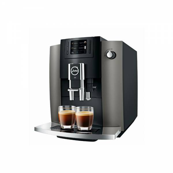 JURA E6 Dark Inox EB Kaffeevollautomat Seite