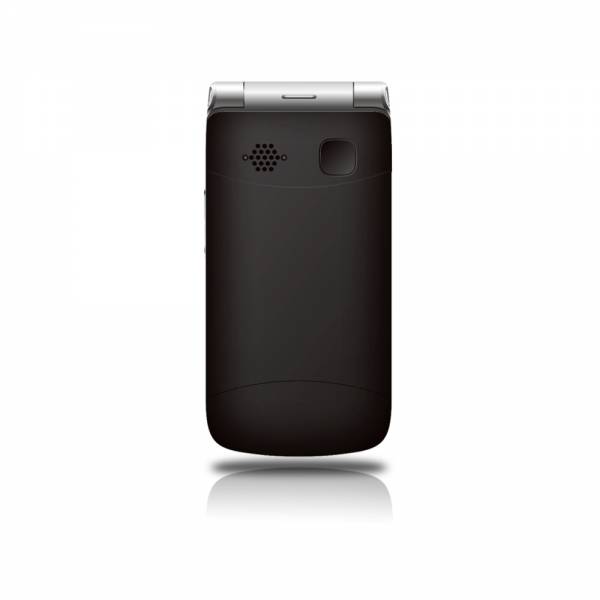 Beafon Modell SL645Plus Mobiltelefon Schwarz Frontansicht