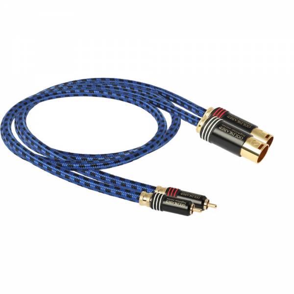 goldkabel highline cinch xlr kabel