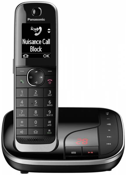 Panasonic KX-TGJ 322 GB Schnurloses DECT-Telefon Front mit Basisstation