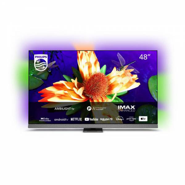 philips 48oled 90712 oled fernseher front