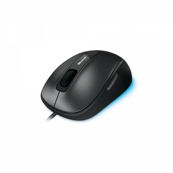 Comfort 4500 Mouse schwarz (kabelgebunden, USB, beidhändig, 1000 dpi)