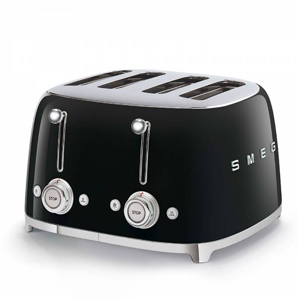 Smeg Toaster TSF03BLEU schwarz