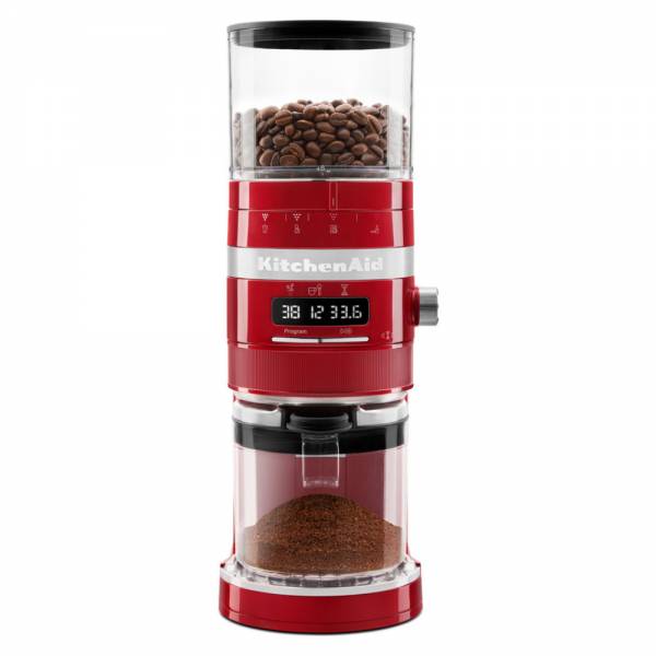 KitchenAid Artisan 5KCG8433EER Empire Rot Kaffeemühle Front