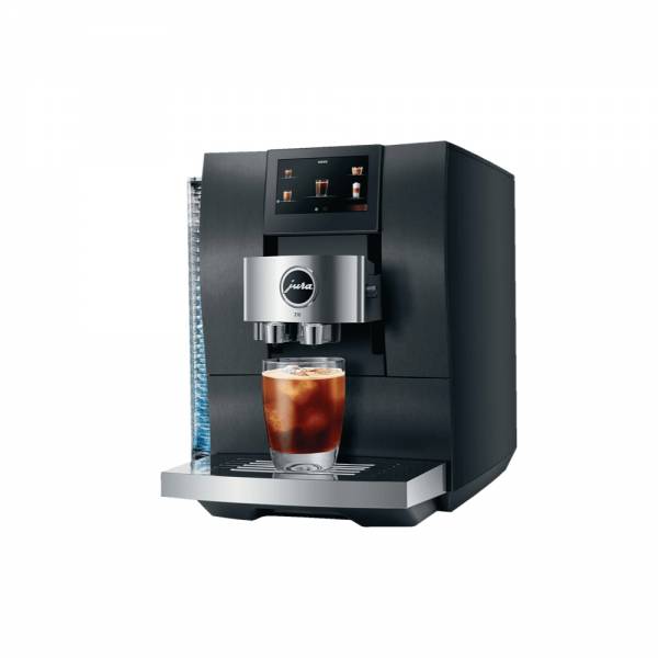 Jura Z10 Aluminium Black (EA) Kaffeevollautomat Abgewinkelt Links