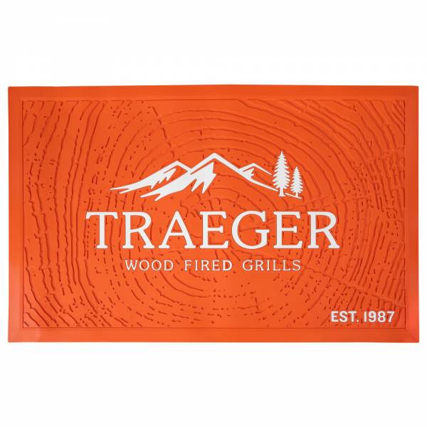 traeger grill fussmatte orange top