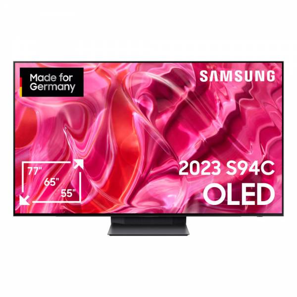 Samsung GQ55S94CATXZG OLED TV front