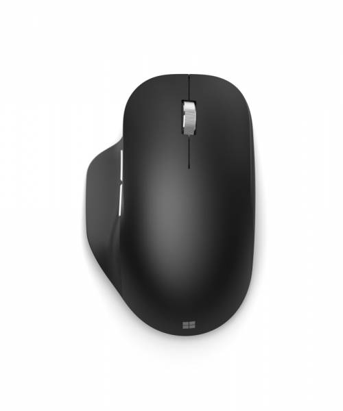 Bluetooth Ergonomic Mouse schwarz Maus (kabellos, Bluetooth, ergonomisch, 1000 dpi)